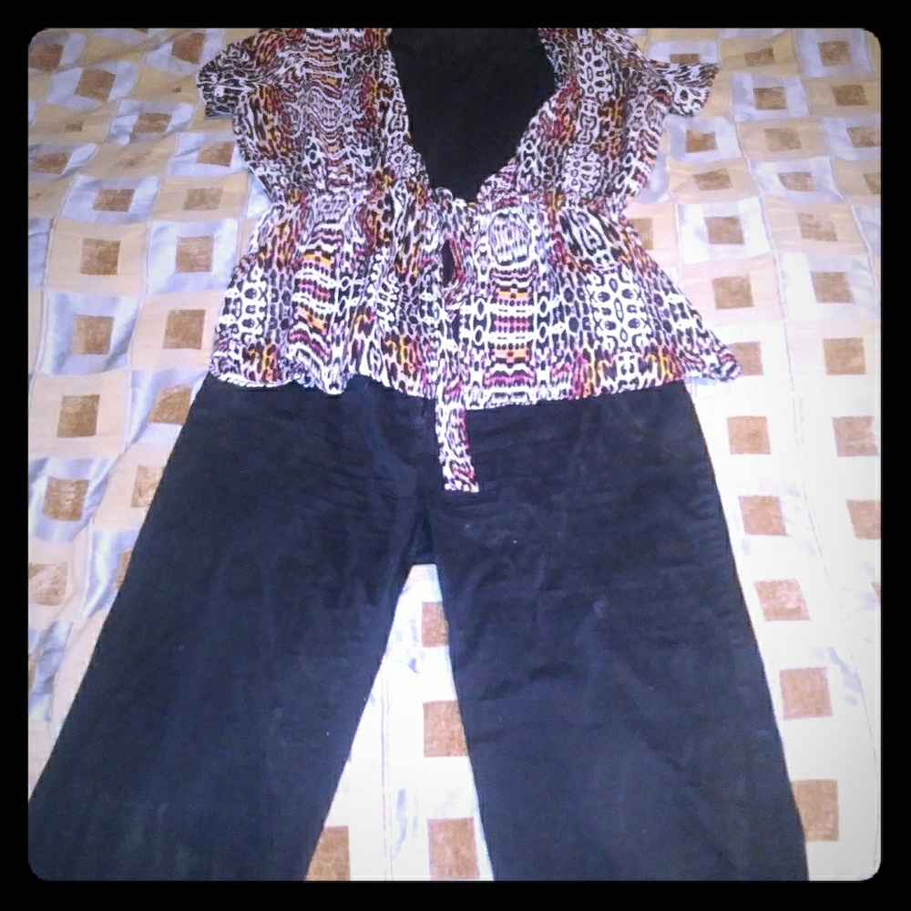 Casual capri set